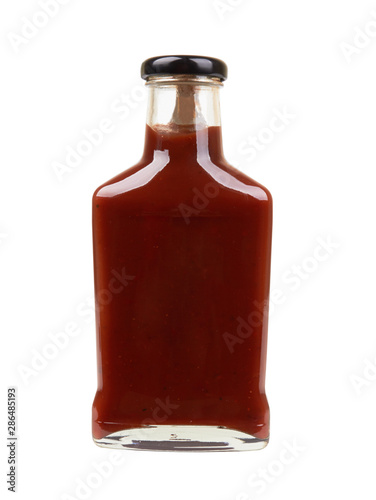 tomato sauce on white