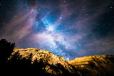 Alps Milky way in Aravis