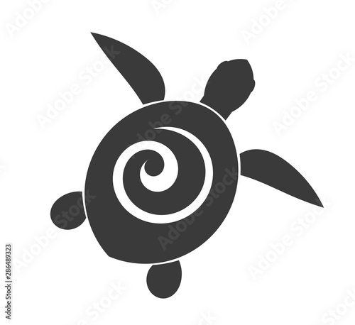 Black turtle icon.