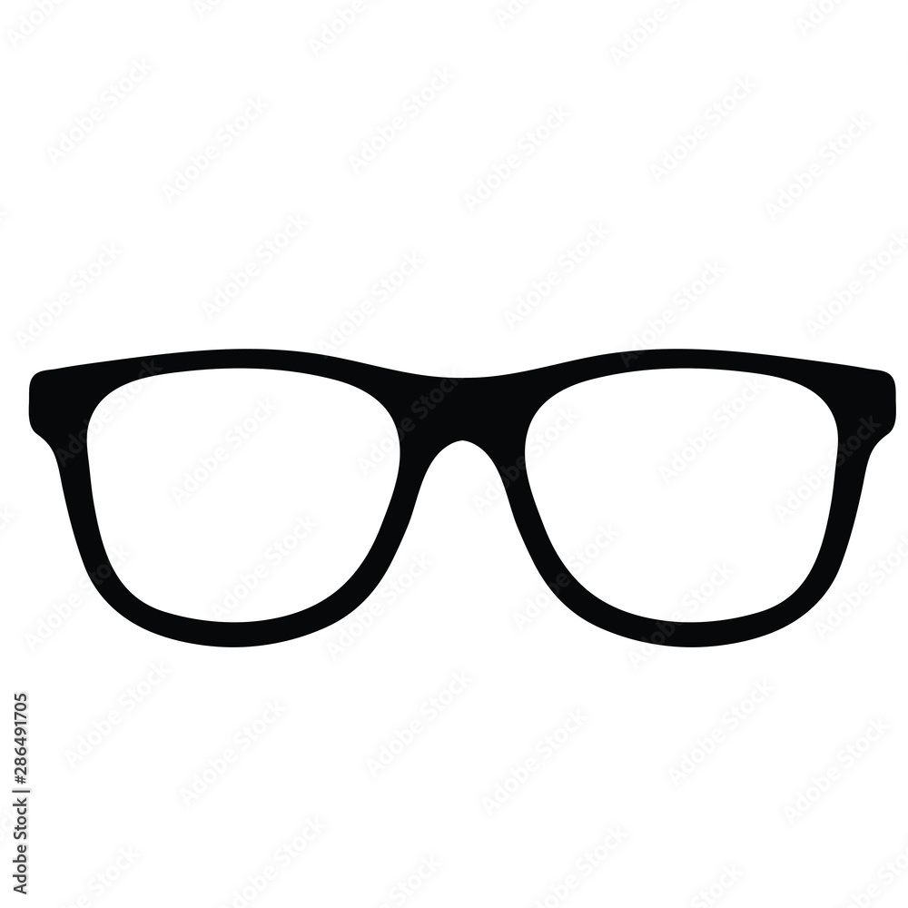 glasses vector icon. sun glasses sign - obrazy, fototapety, plakaty 
