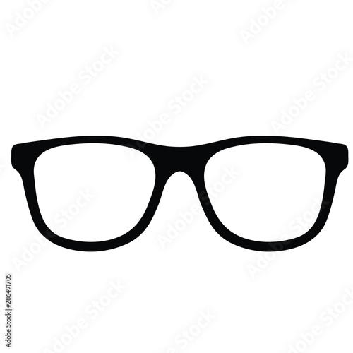 glasses vector icon. sun glasses sign photo