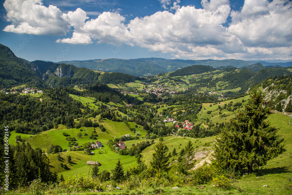 Transfagarasan road views in Eastern Europe Romania