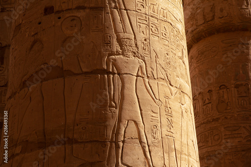 Karnak temple in Luxor,