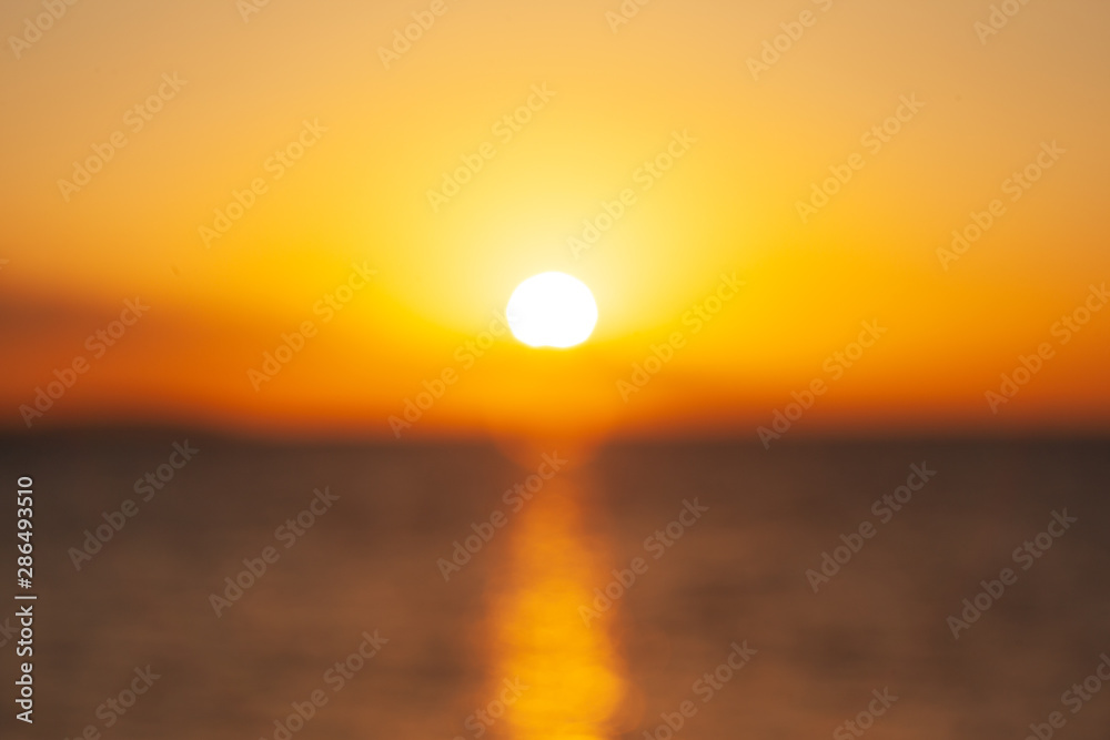 unrise over the red sea