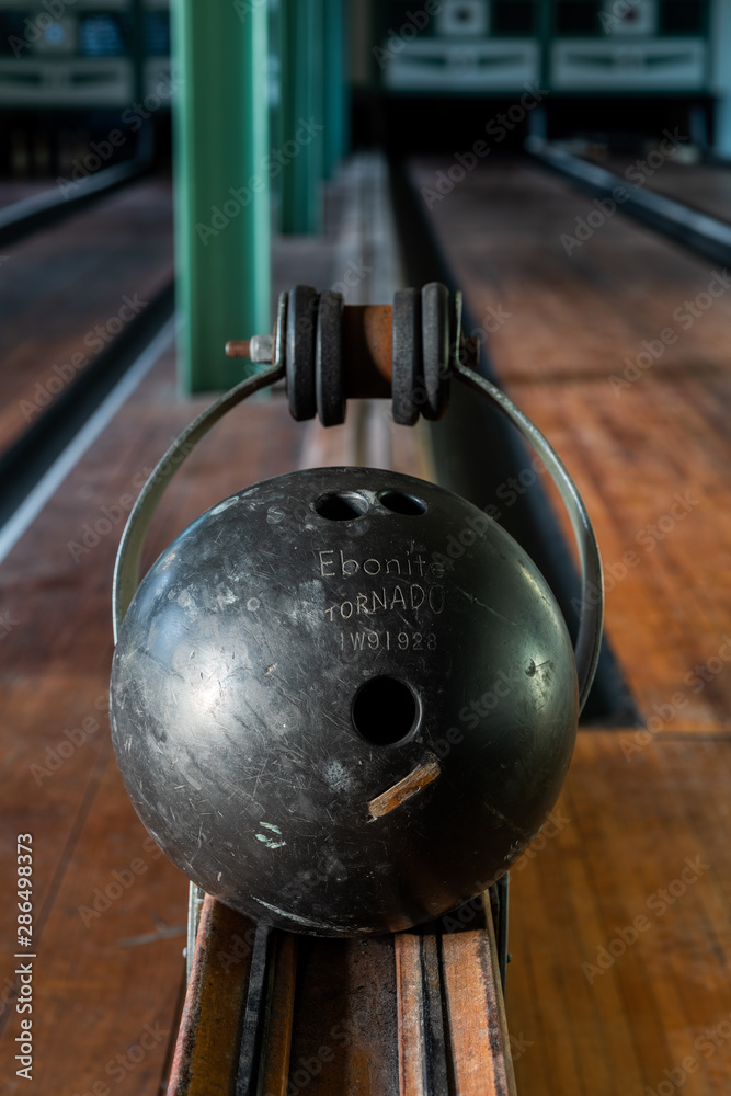 Derelict Bowling Ball Return + Bowling Ball Abandoned Wassaic State