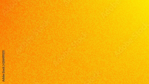 Blurred background. Circle dots pattern. Abstract orange and yellow gradient design. Round spot texture background. Landing blurred page. Circles bubble or dots pattern. Vector