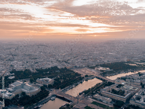 Cityscape of Paris, France