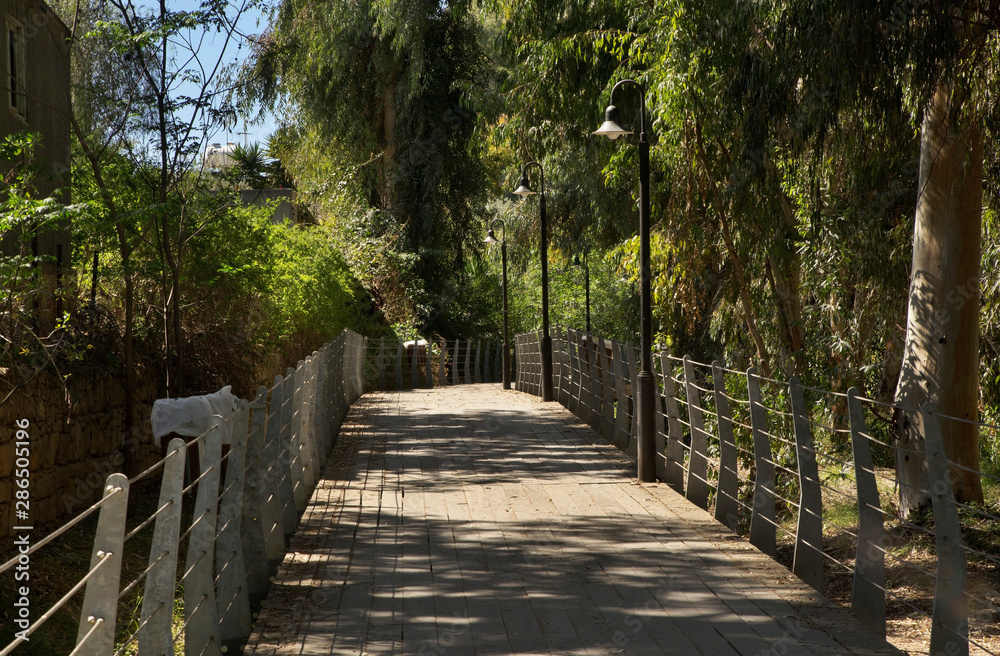 Grammiko park in Nicosia. Cyprus Grammiko park in Nicosia. Cyprus