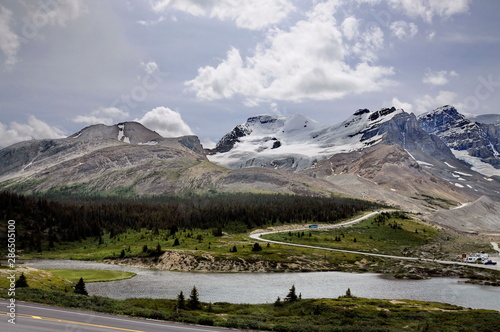 Mount Athabasca  Jasper  Alberta