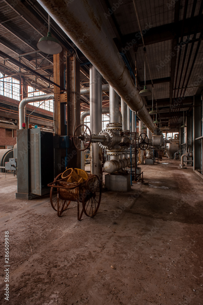 Vintage Derelict Steel Carts + Massive Steel Pipes - Abandoned Indiana Army Ammunition Plant - Charlestown, Indiana