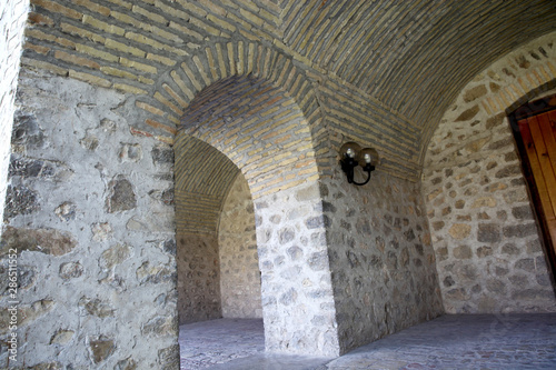 Old Caravanserai  Caravan Camping place in Sheki  Azerbaijan.