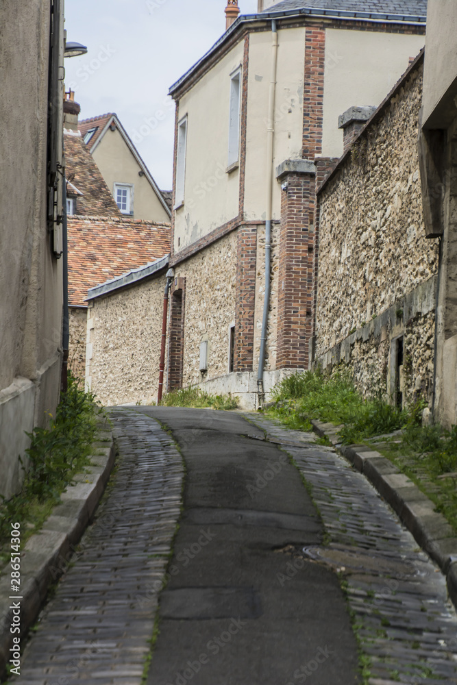 Traditional building in Chartres (France)