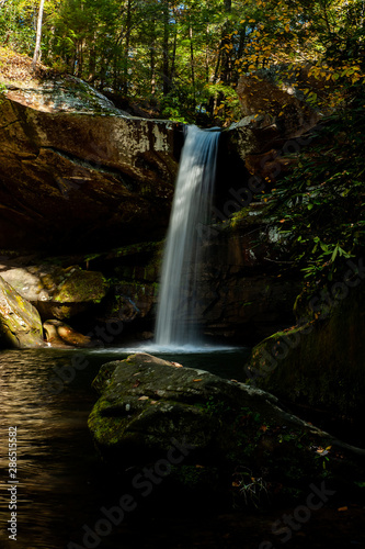 Flat Lick Falls - Plunge Waterfall - Kentucky
