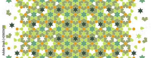 Fényképezés Arabesque vector seamless pattern