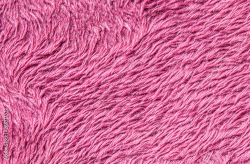 Dyed artificial wool as an abstract background