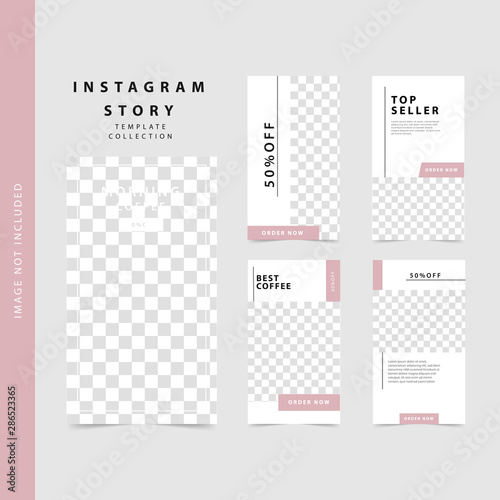 Instagram story template collection