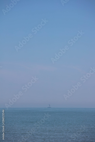 A Sailing Barge On The Horizon