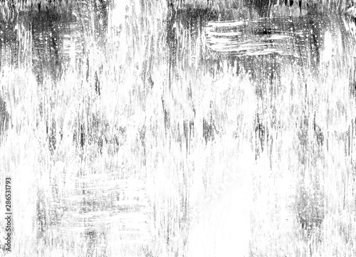 Abstract background with grunge brush splashes and ink strokes effect.