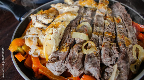 Fajitas Acercamiento