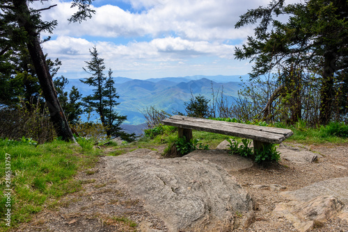 Scenic View of the Blue Ridge Mountains