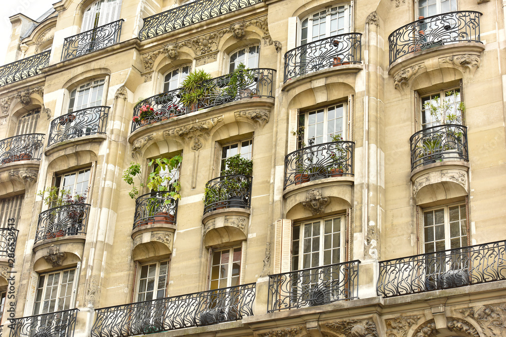 Architecture of Paris. Historical places of France.