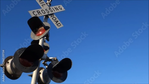 railroad crossing lights