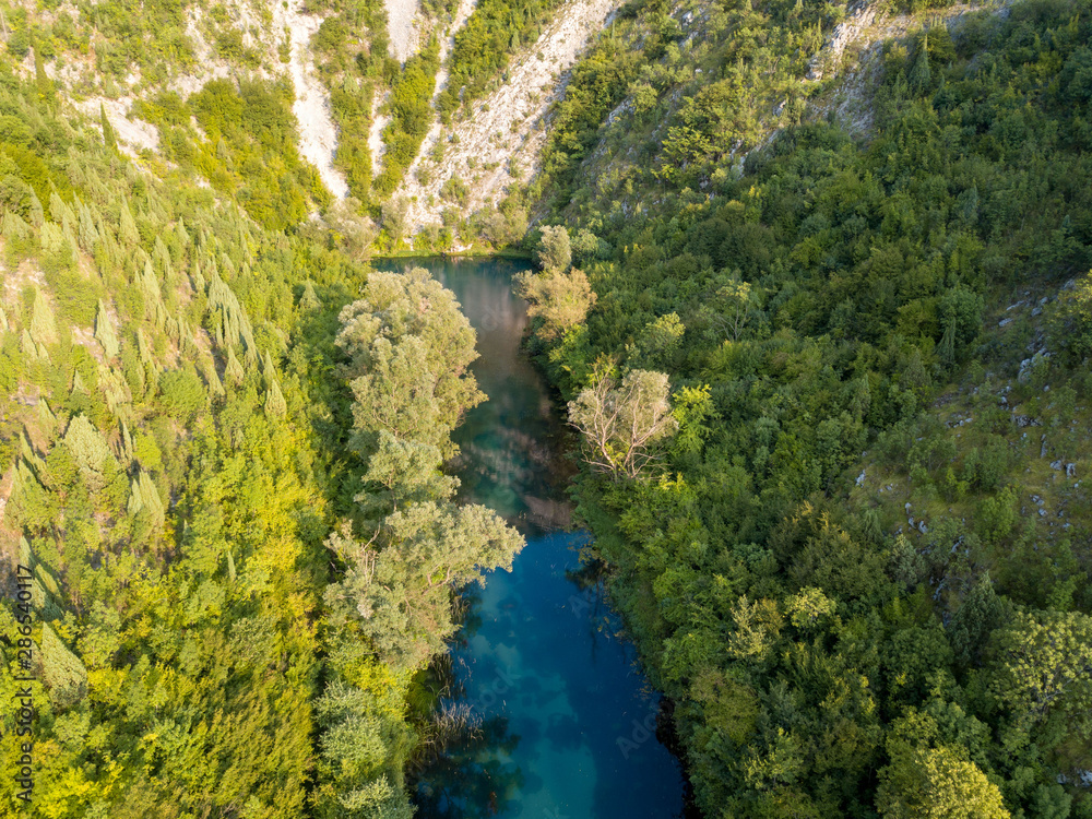 The Bunica is a short river in Bosnia and Herzegovina and a left bank tributary of the Buna. Its source (Vrelo Bunice), located under sharp cliffs 14 km south from Mostar. 