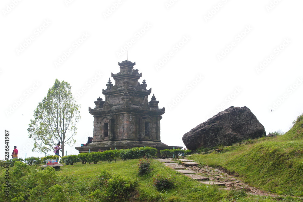 The Ancient Tample of Buddhist called Gedong Songo, Indonesia
