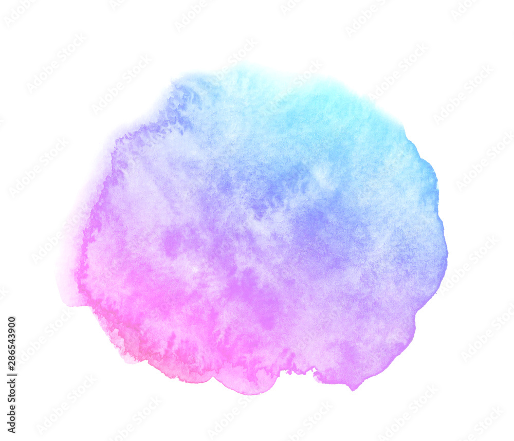 Abstract light purple watercolor with stains on white background. Abstract light purple watercolor with stains on white background.