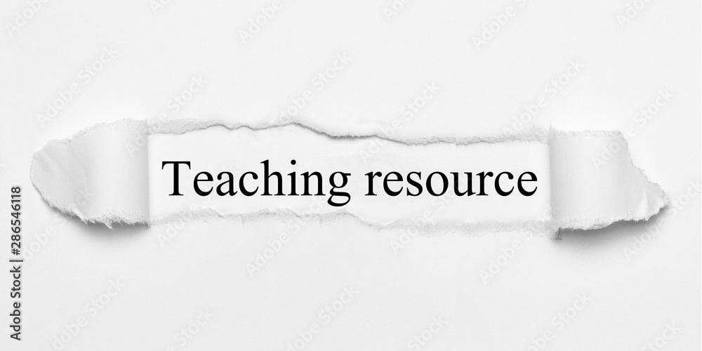 Obraz premium Teaching resource