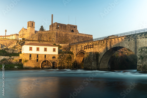 Bridge and old town of Barcelos photo