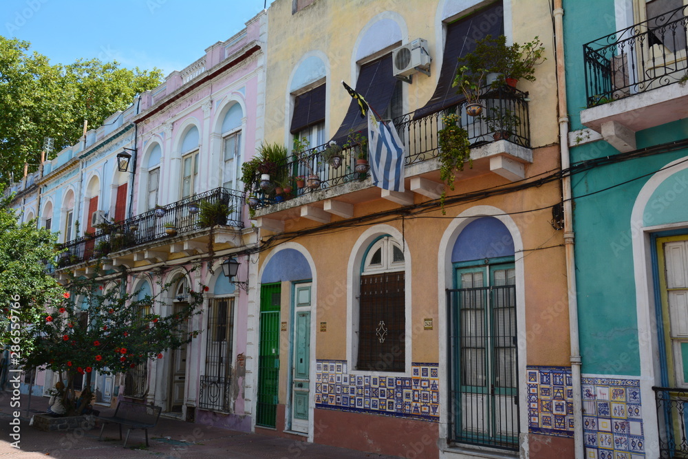 Obraz premium Barrio Reus al Norte Montevideo Uruguay