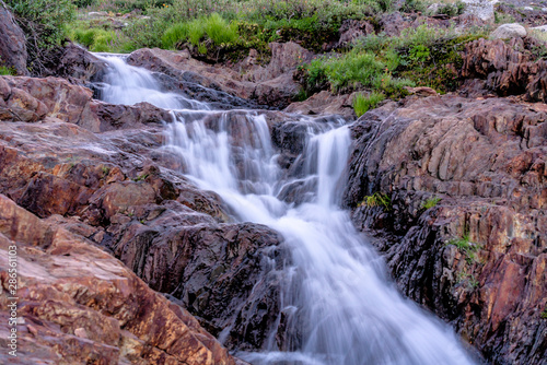cascade over Rocks