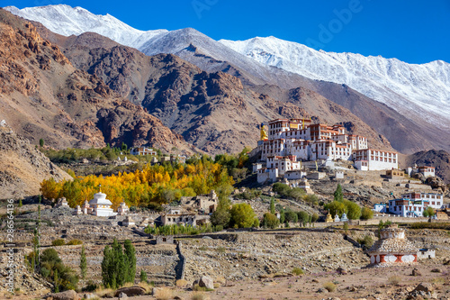 Likir Monastery or Likir Gompa, Ladakh, Kashmir, India photo