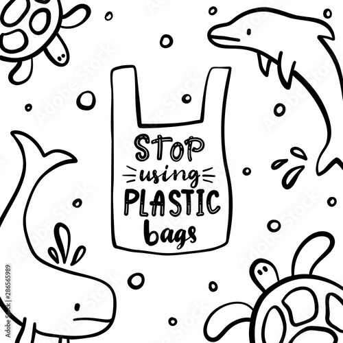 Stop using plastic bags.