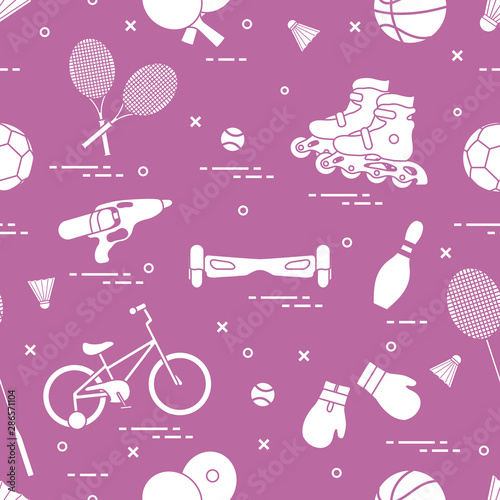 Equipment for sports activities for children.