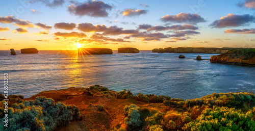 sunset at bay of islands  great ocean road  victory  australia 73