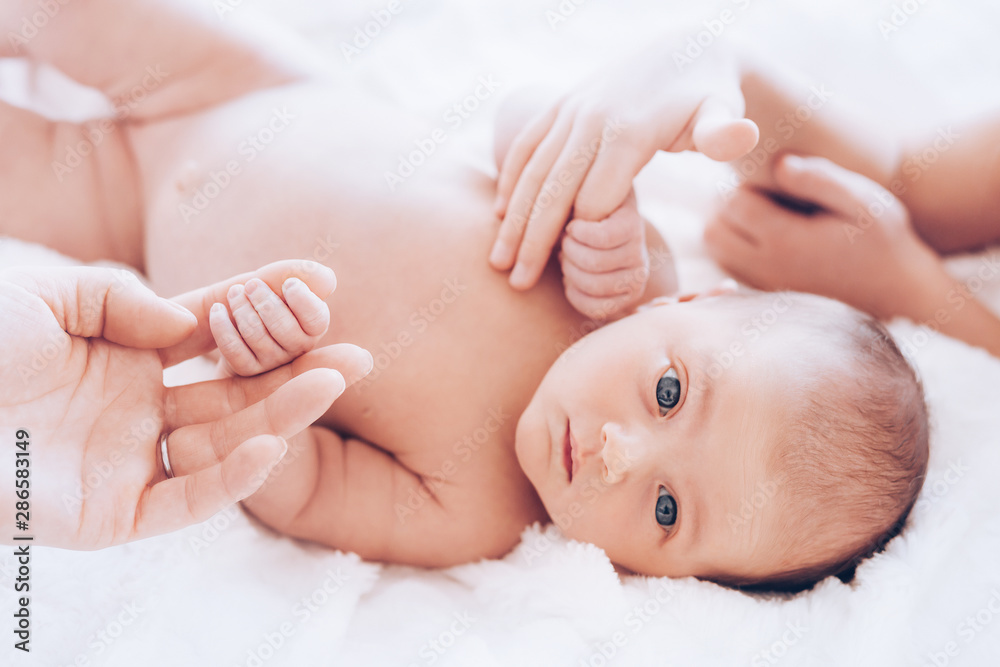 Portrait of a cute little girl