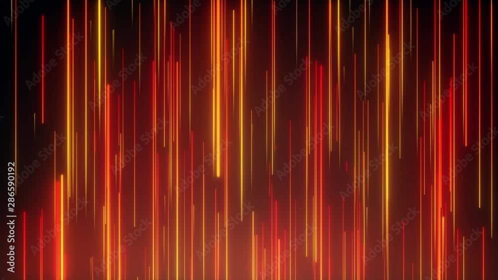 Abstract directional neon lines geometric background