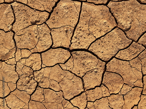 soil drought crack texture background