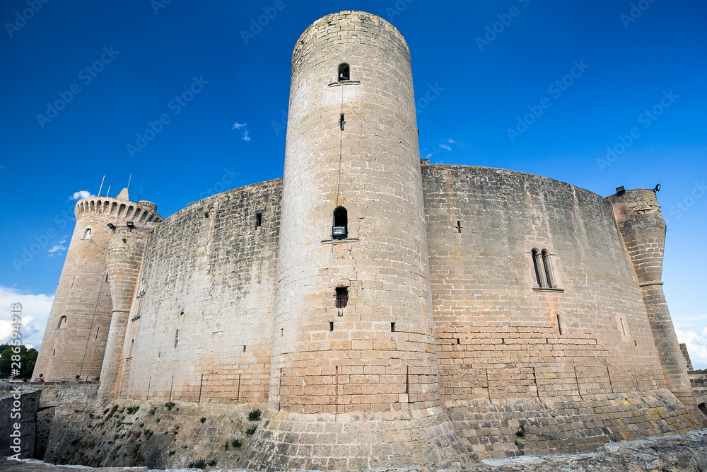 Bellver Castle fortress in Palma-de-Mallorca, Spain Bellver Castle fortress in Palma-de-Mallorca, Spain