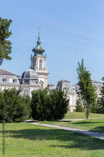 Festetics Palace in Keszthely, Hungary.