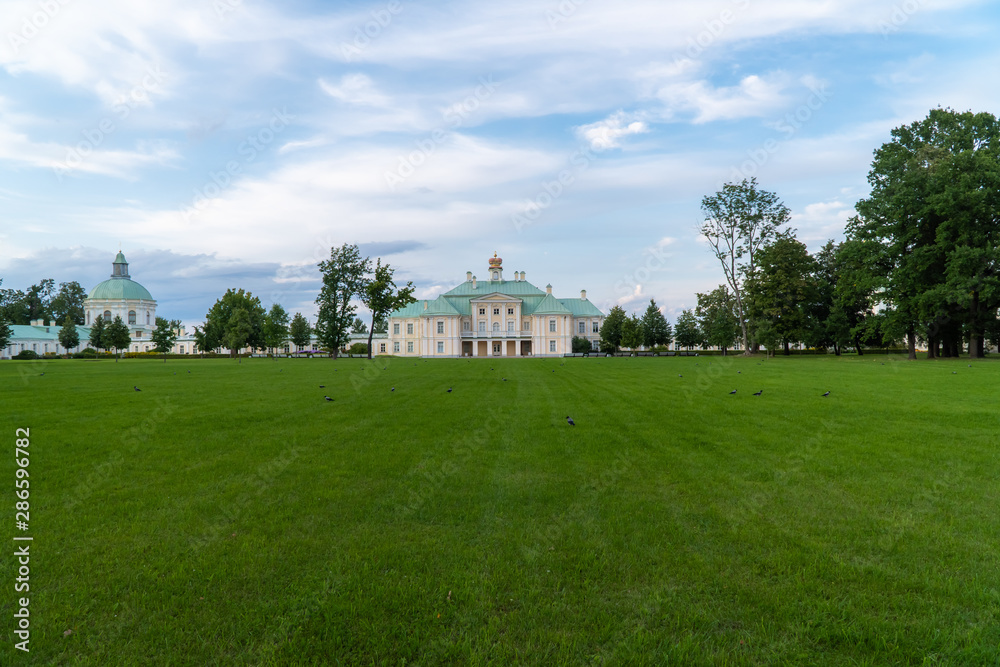 Grand Menshikov Palace in Oranienbaum Lomonosov Park