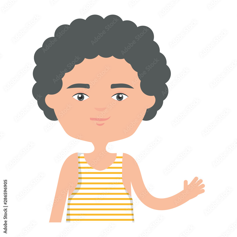 happy young boy urban style character happy young boy urban style character