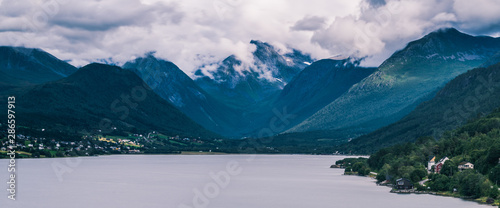 The Åndalsnes fiord, Norway