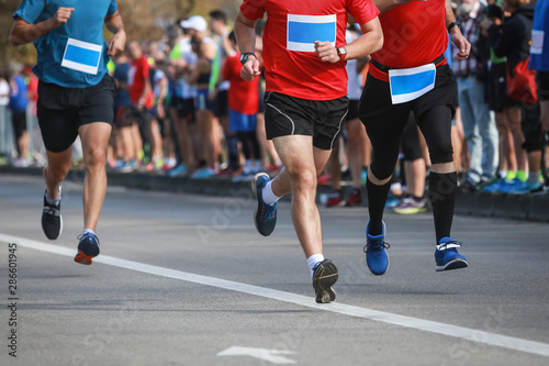 Runners at half marathon event © Goran Jakus