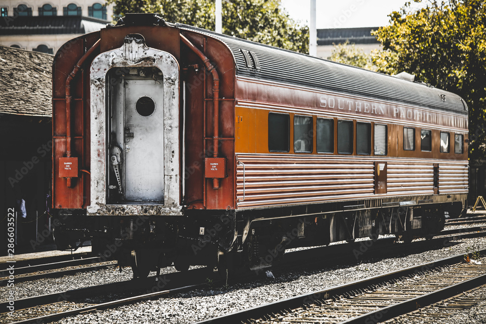 Fototapeta premium Train at the station