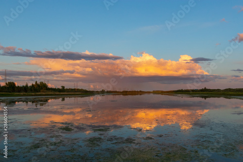 Sunset in Saskatchewan Canada