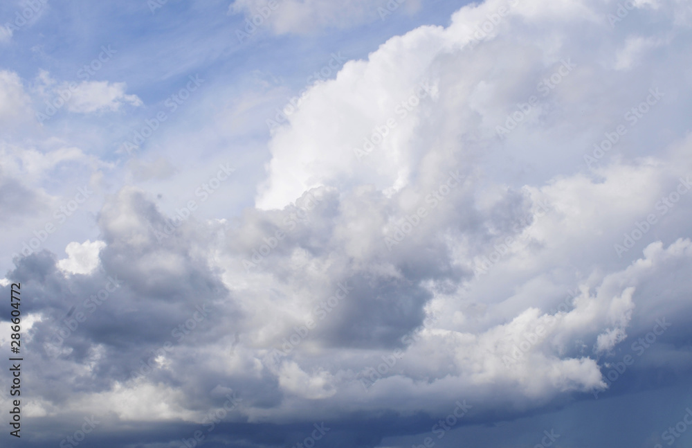 Cloudy blue sky Cloudy blue sky