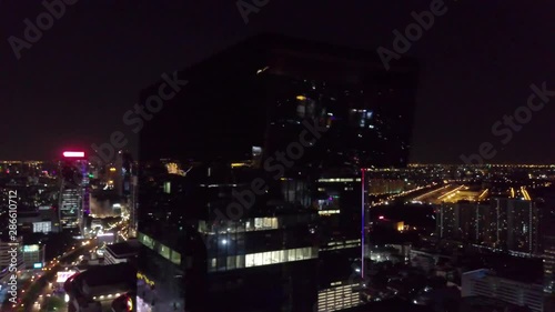 Wallpaper Mural Rama 9 aerial view in Bangkok in Thailand Torontodigital.ca